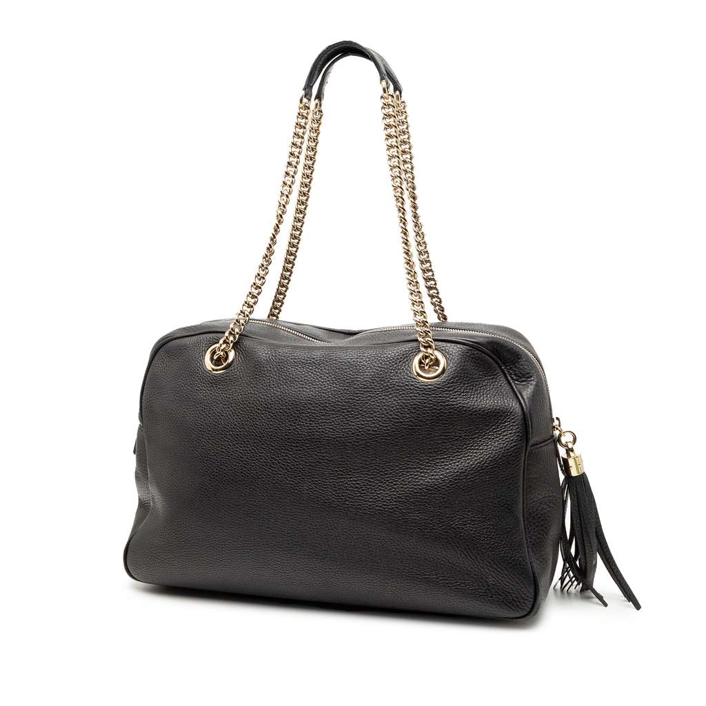 Gucci Leather Soho Chain Shoulder Bag - 2
