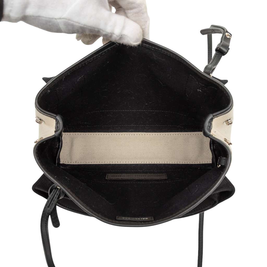 Balenciaga Canvas Navy Cabas XS - 4