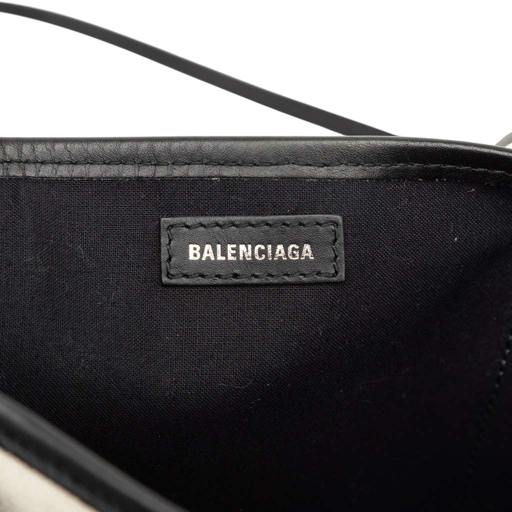 Balenciaga Canvas Navy Cabas XS - 5