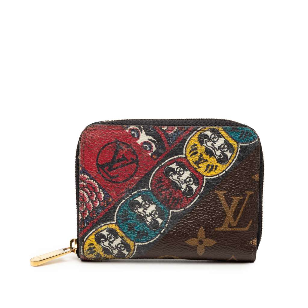 Louis Vuitton Kansai Yamamoto Monogram Kabuki Zippy Coin Purse