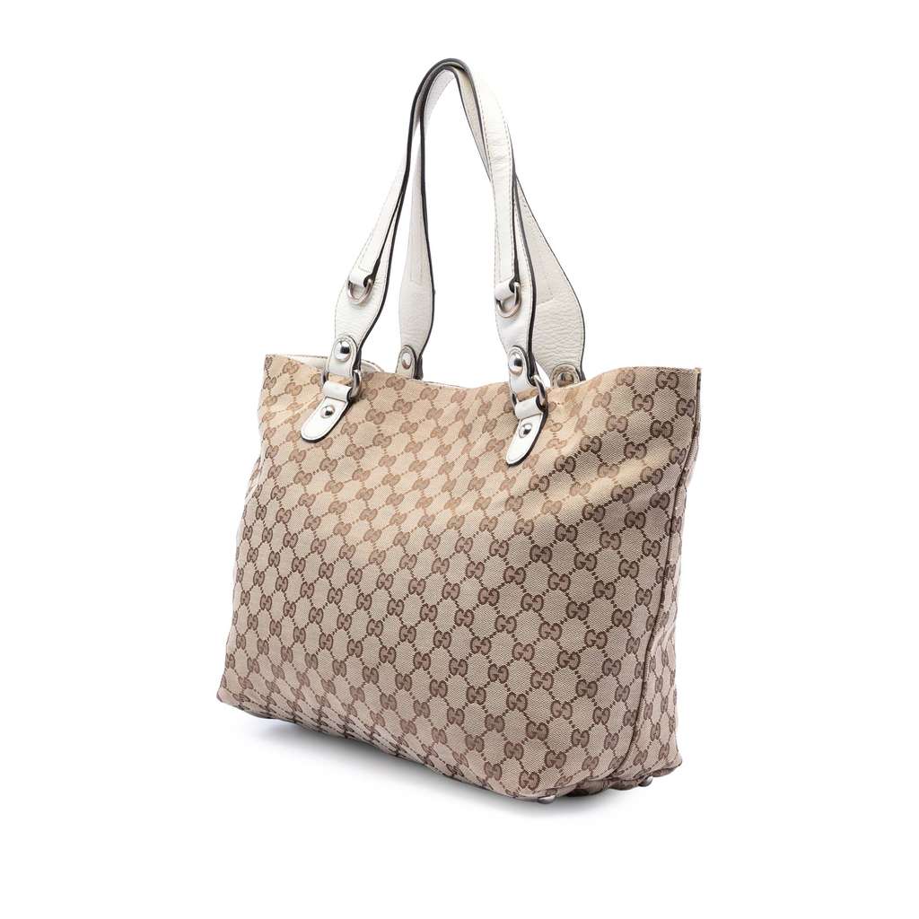 Gucci Medium GG Canvas Icon Bit Tote - 2
