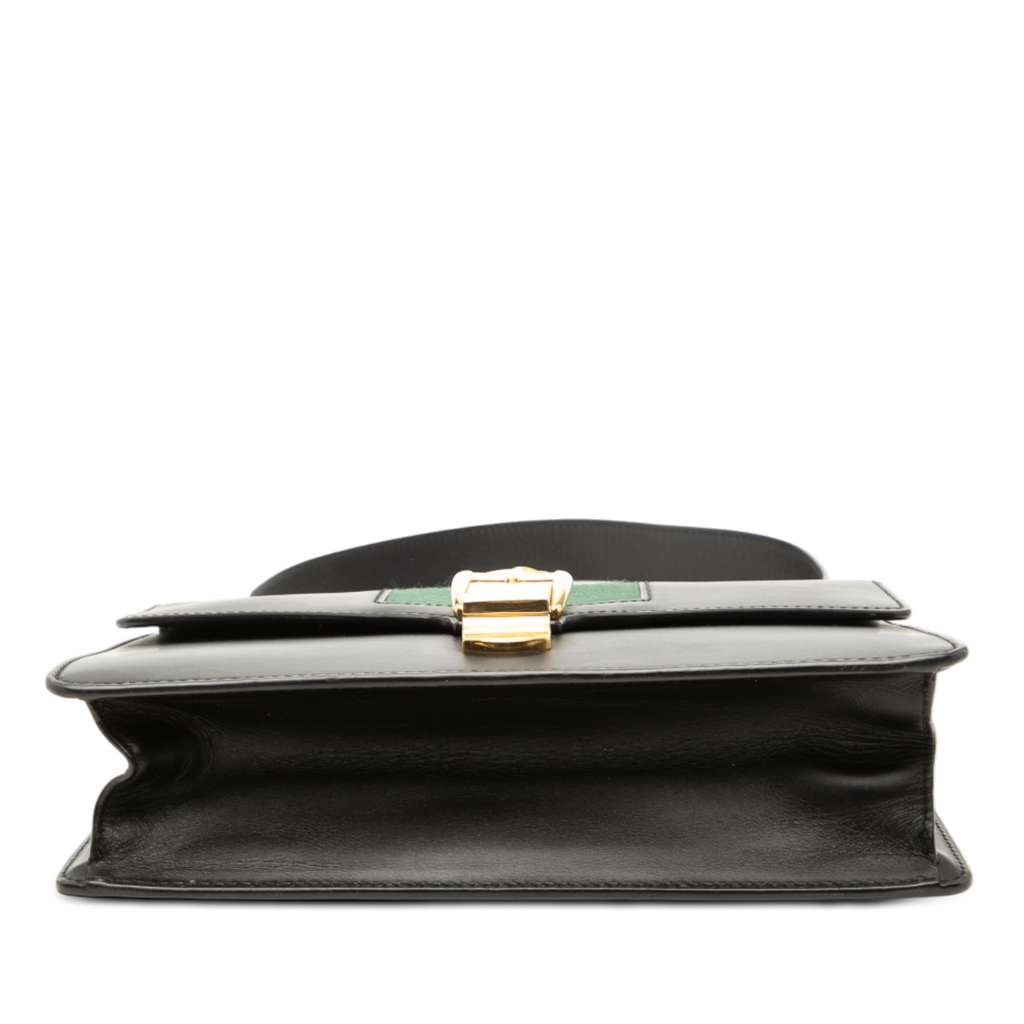 Gucci Small Leather Sylvie Web Satchel - 3