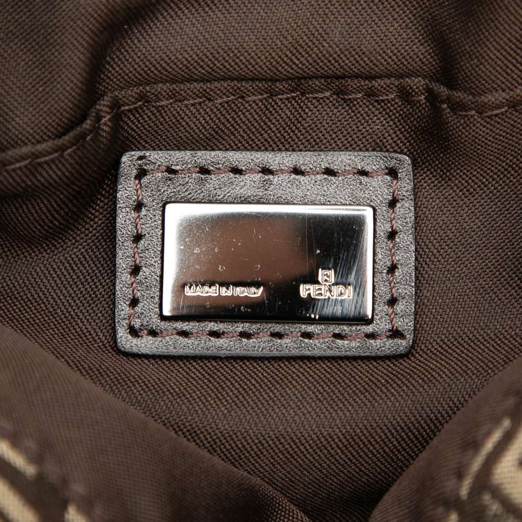 Fendi Zucchino Canvas Crossbody - 5