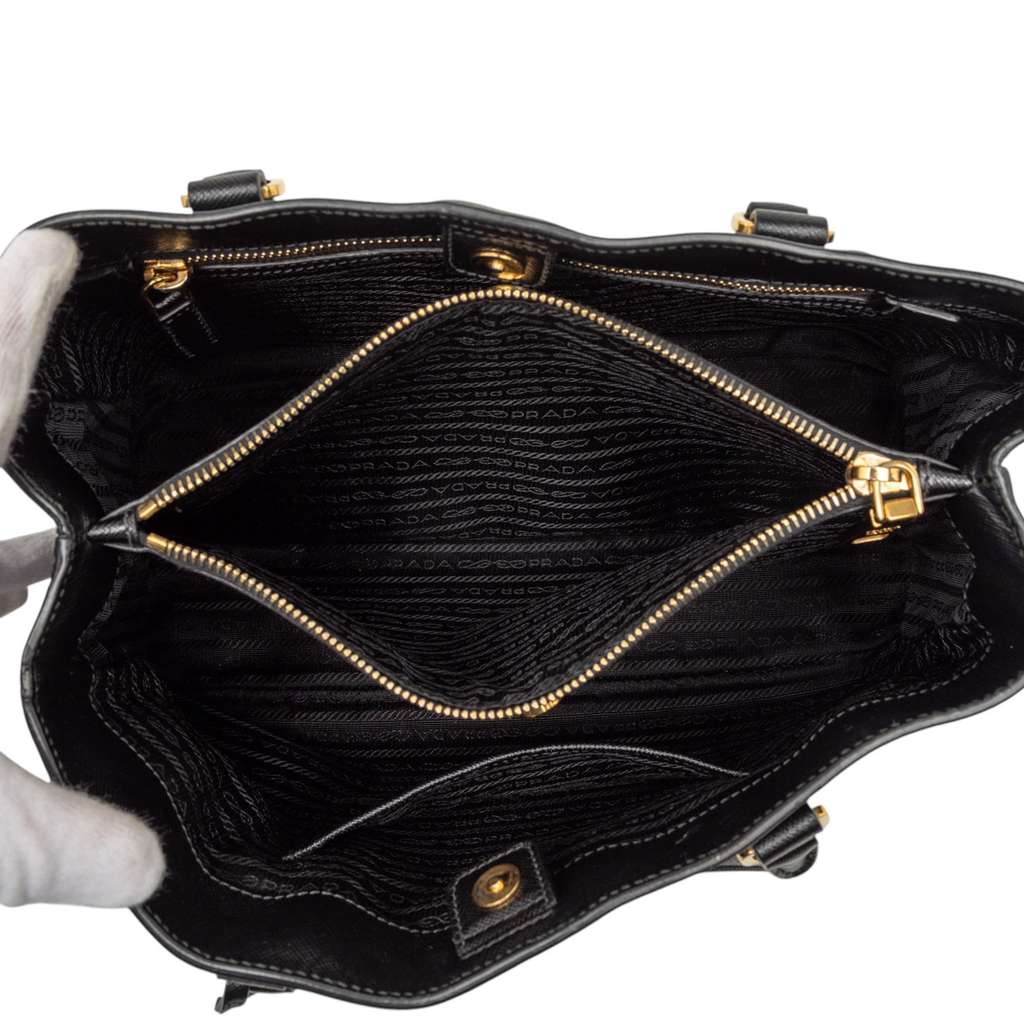 Prada Small Saffiano Lux Galleria Satchel - 4