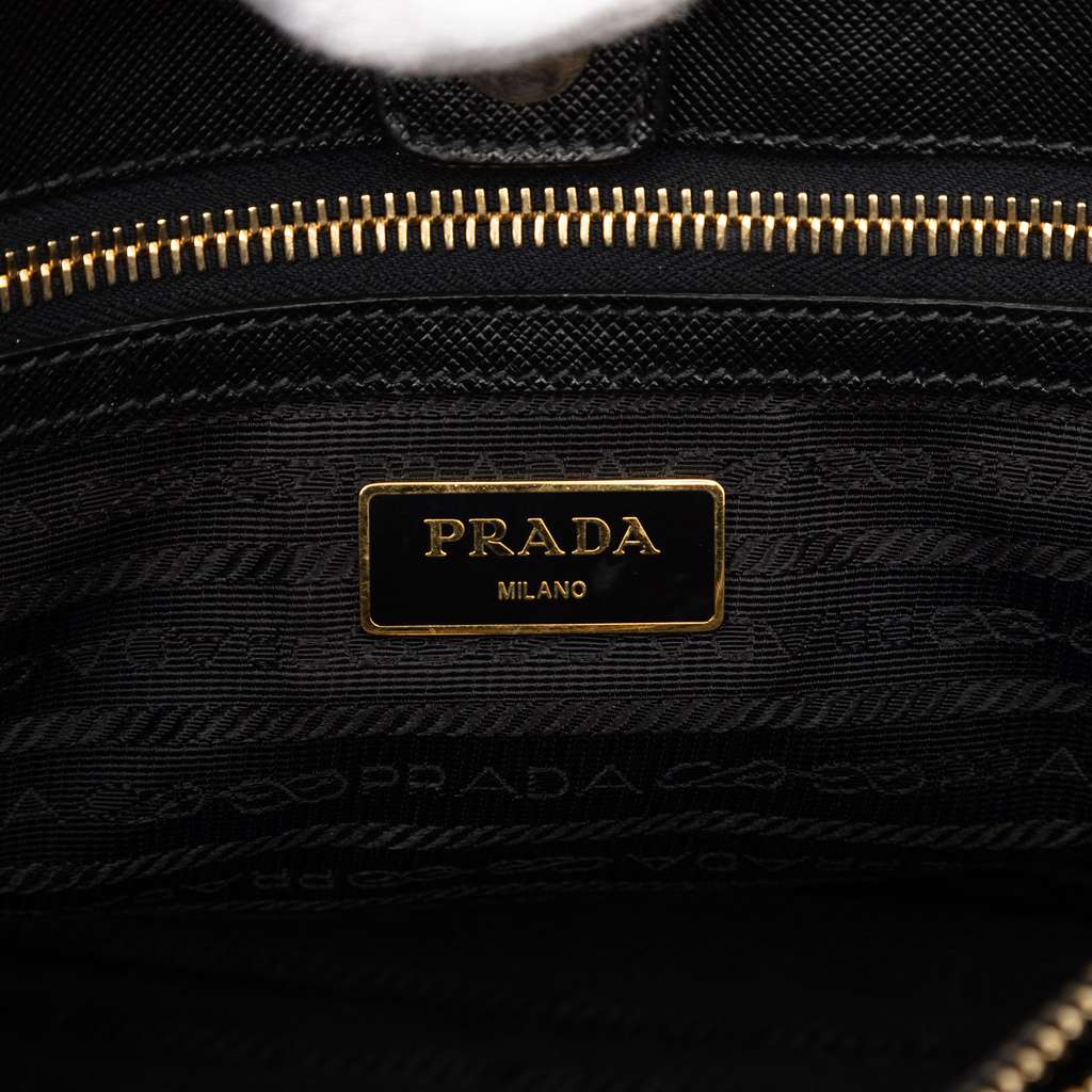 Prada Small Saffiano Lux Galleria Satchel - 5