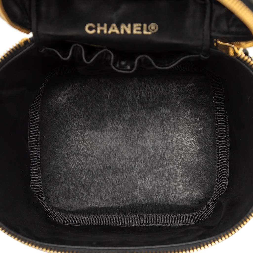 Chanel CC Caviar Vanity Bag - 4
