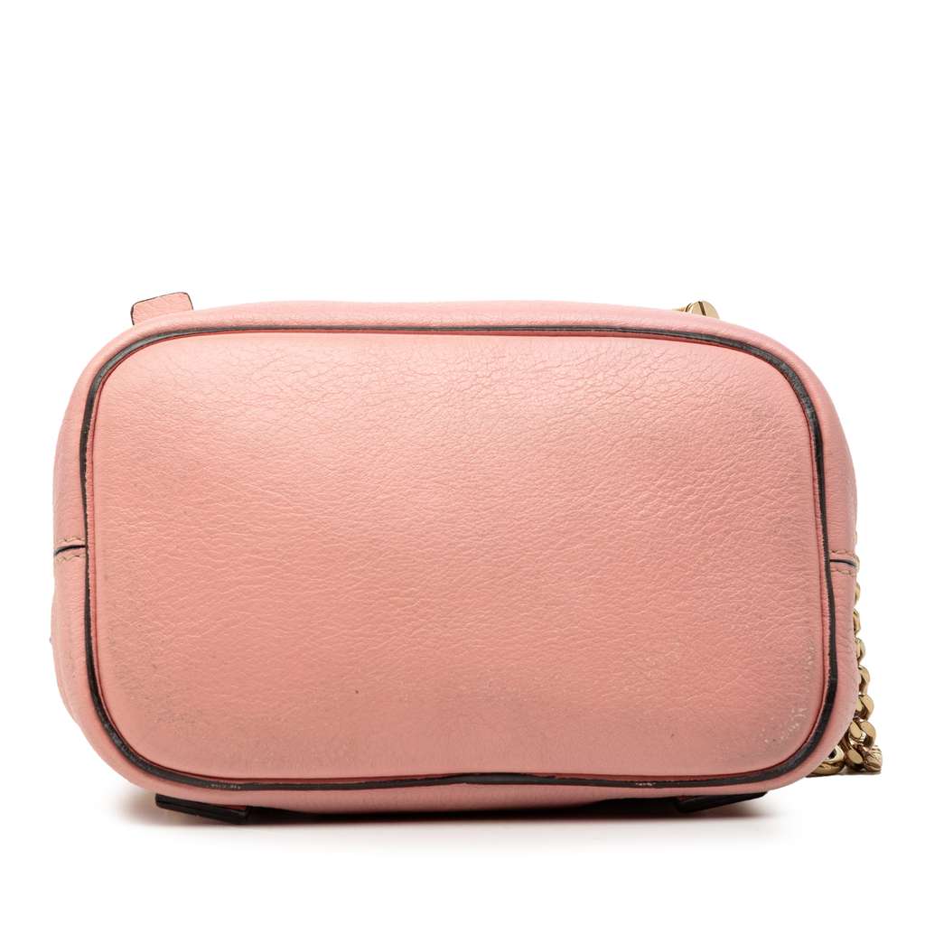 Chloé Mini Calfskin and Suede Faye Backpack - 3