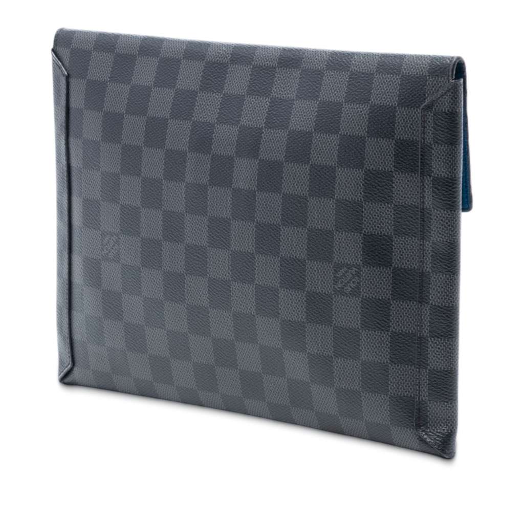 Louis Vuitton Damier Graphite Alpha Pochette GM - 2