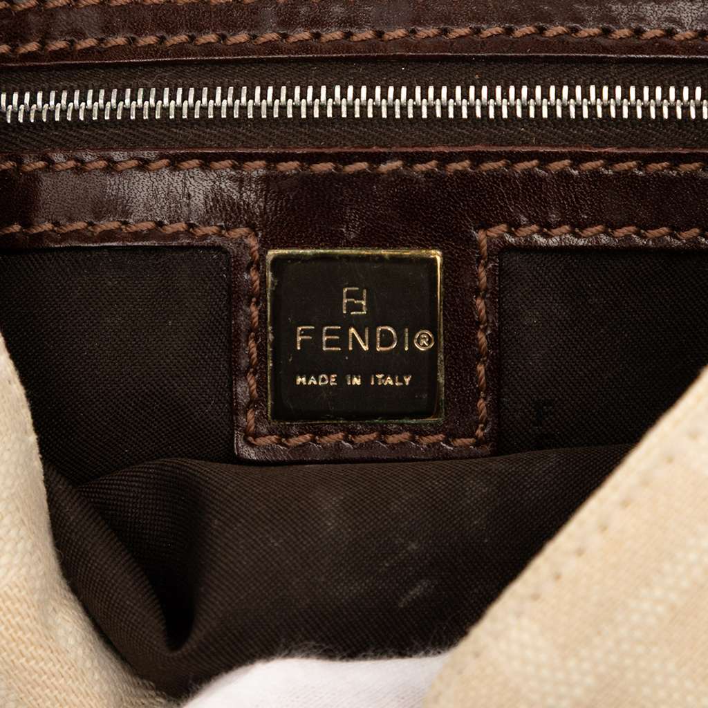 Fendi Zucca Canvas Baguette - 5