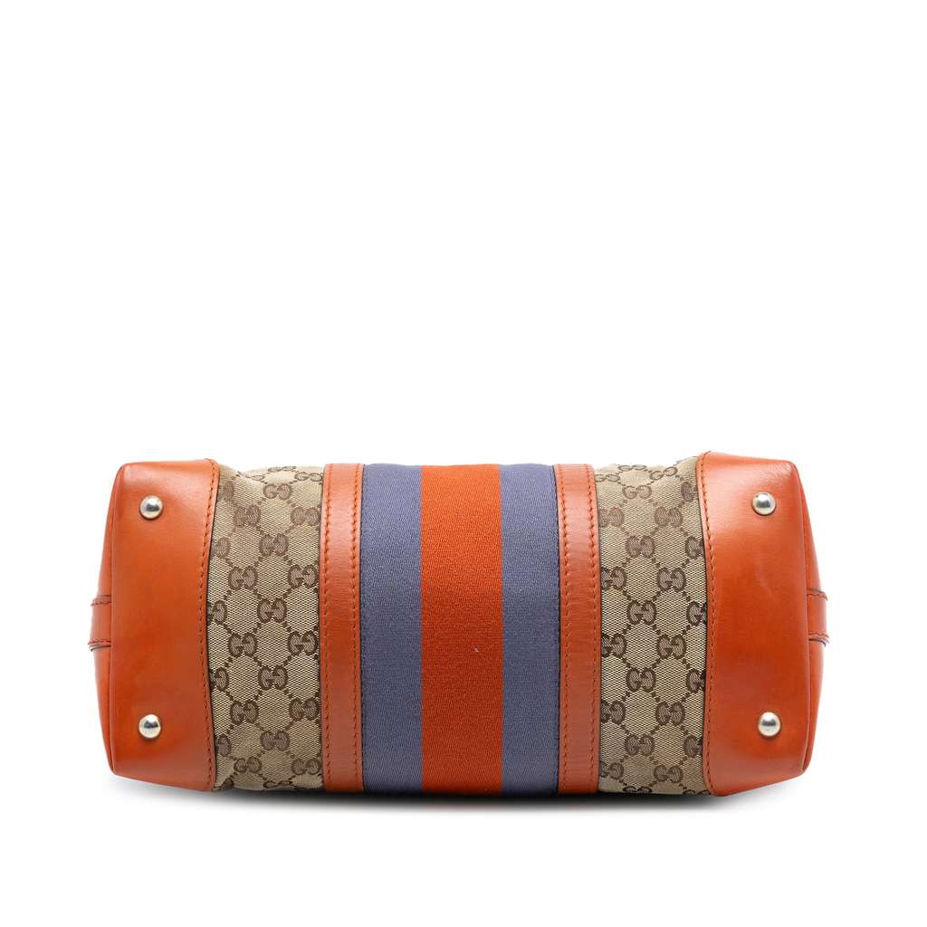 Gucci GG Canvas Web Satchel - 3