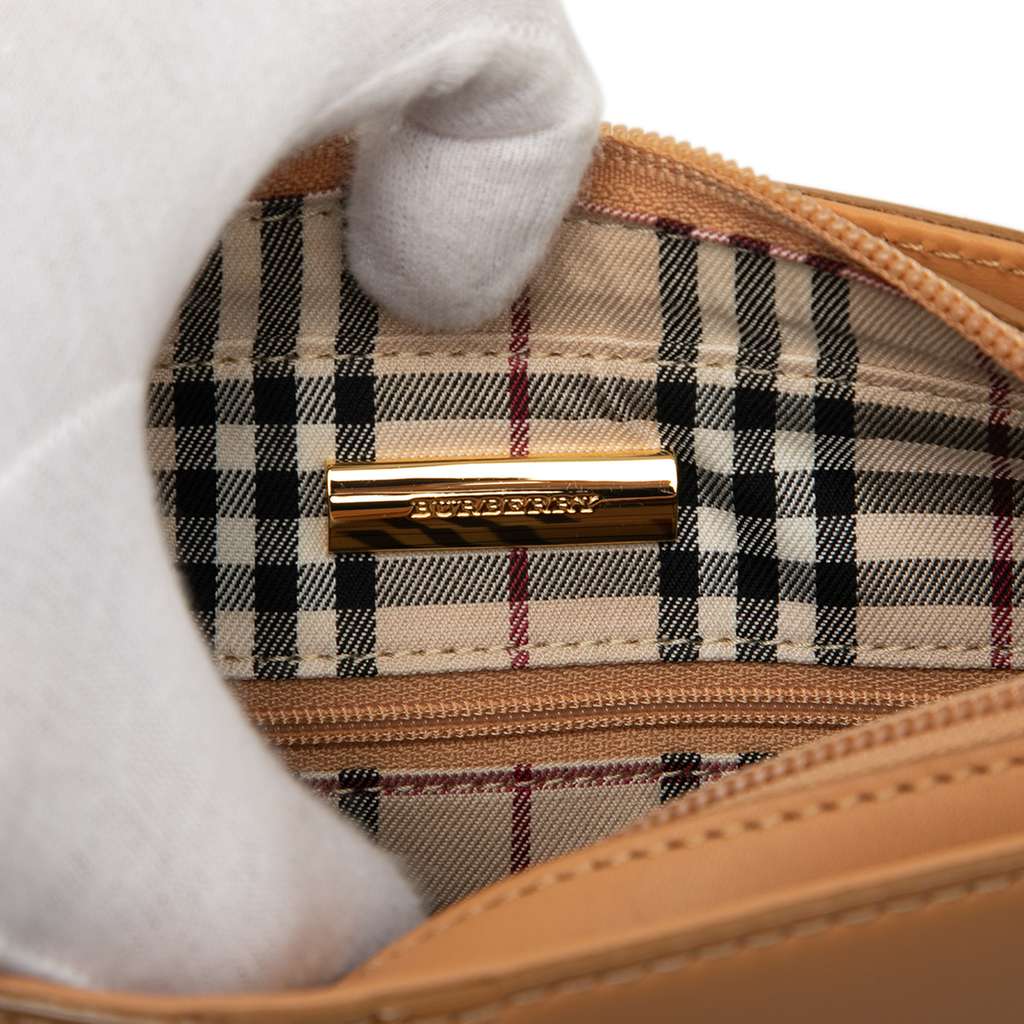 Burberry Leather Shoulder Bag - 5