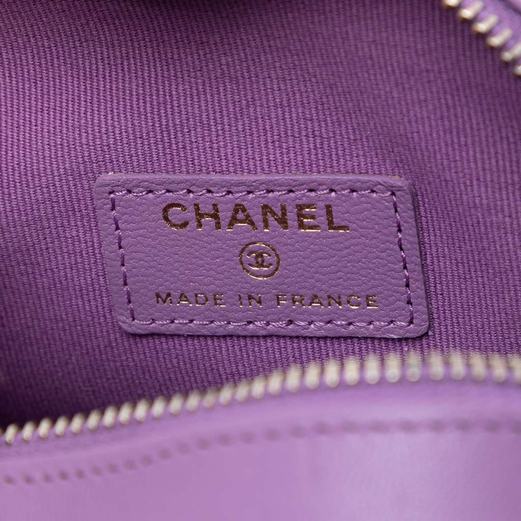 Chanel Mini Lambskin CC in Love Heart Crossbody - 5