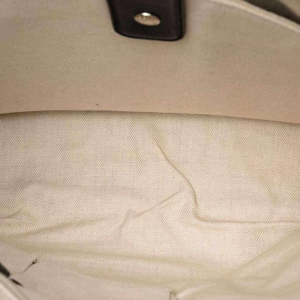 Gucci Leather Web Tote - 4