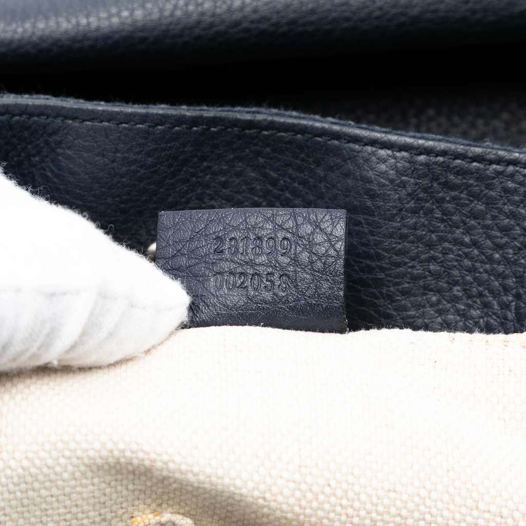 Gucci Leather Web Tote - 5