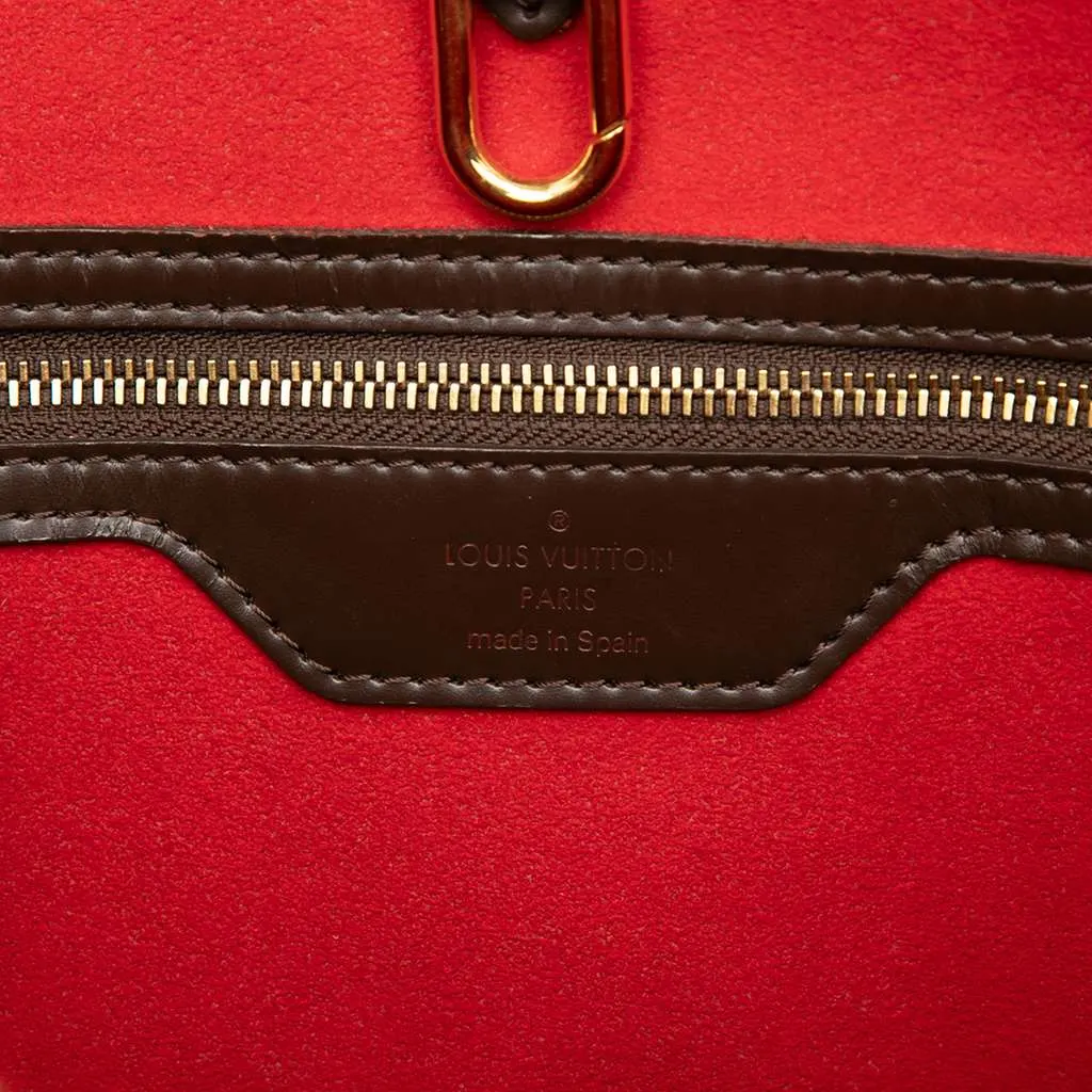 Louis Vuitton Damier Ebene Hampstead MM Brown Good - Box View