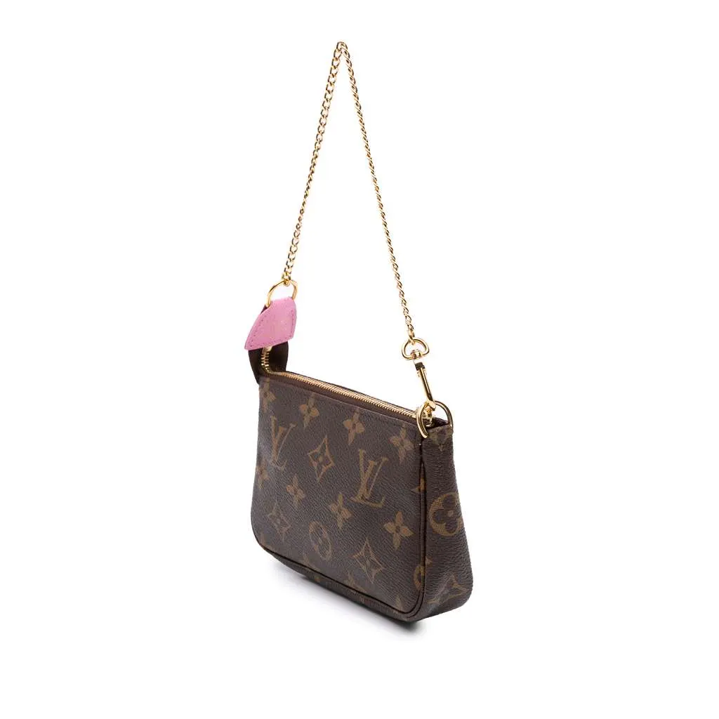 Louis Vuitton Monogram Vivienne in Paris Mini Pochette Accessoires Brown Very good - Back View