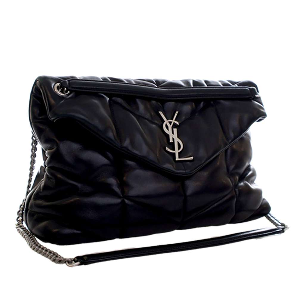 Saint Laurent Medium Nappa LouLou Puffer Shoulder Bag - 3