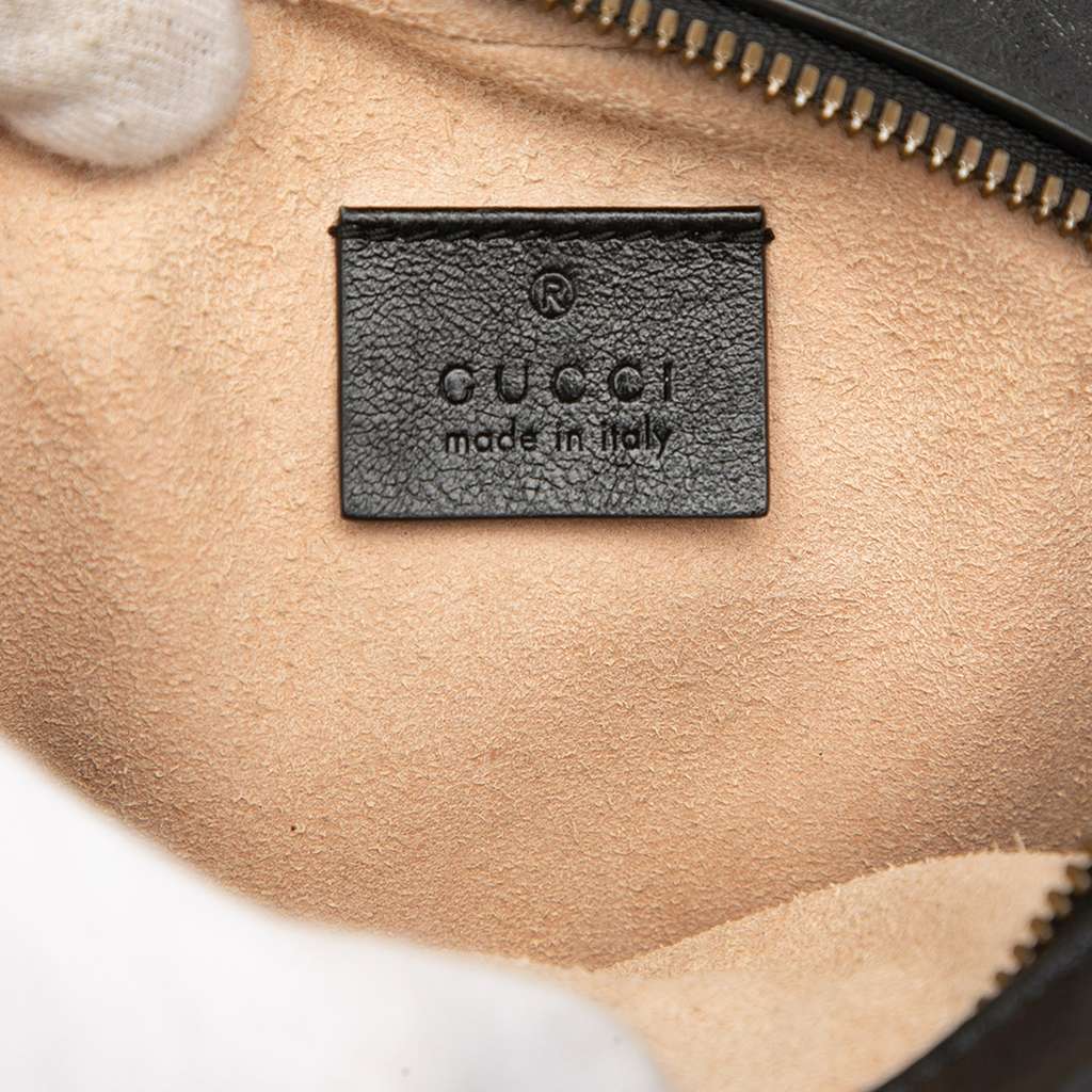 Gucci Mini GG Marmont Matelasse Leather Round Crossbody - 5