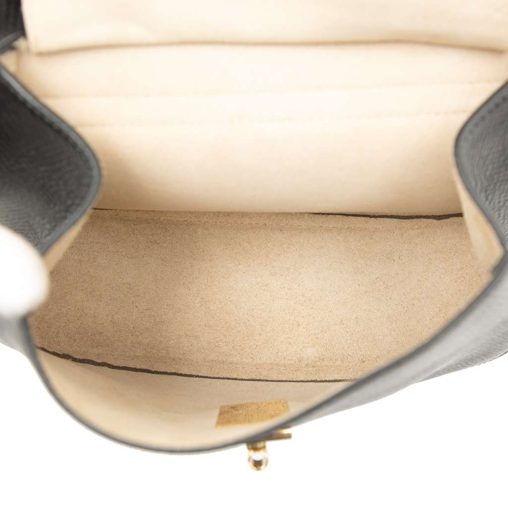 Chloé Small Bicolor Smooth and Grained Calfskin Drew Crossbody - 4