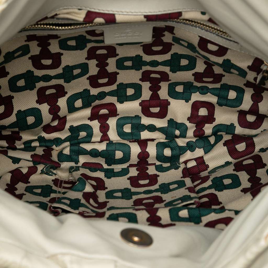 Gucci Medium Guccissima Hysteria Satchel - 4