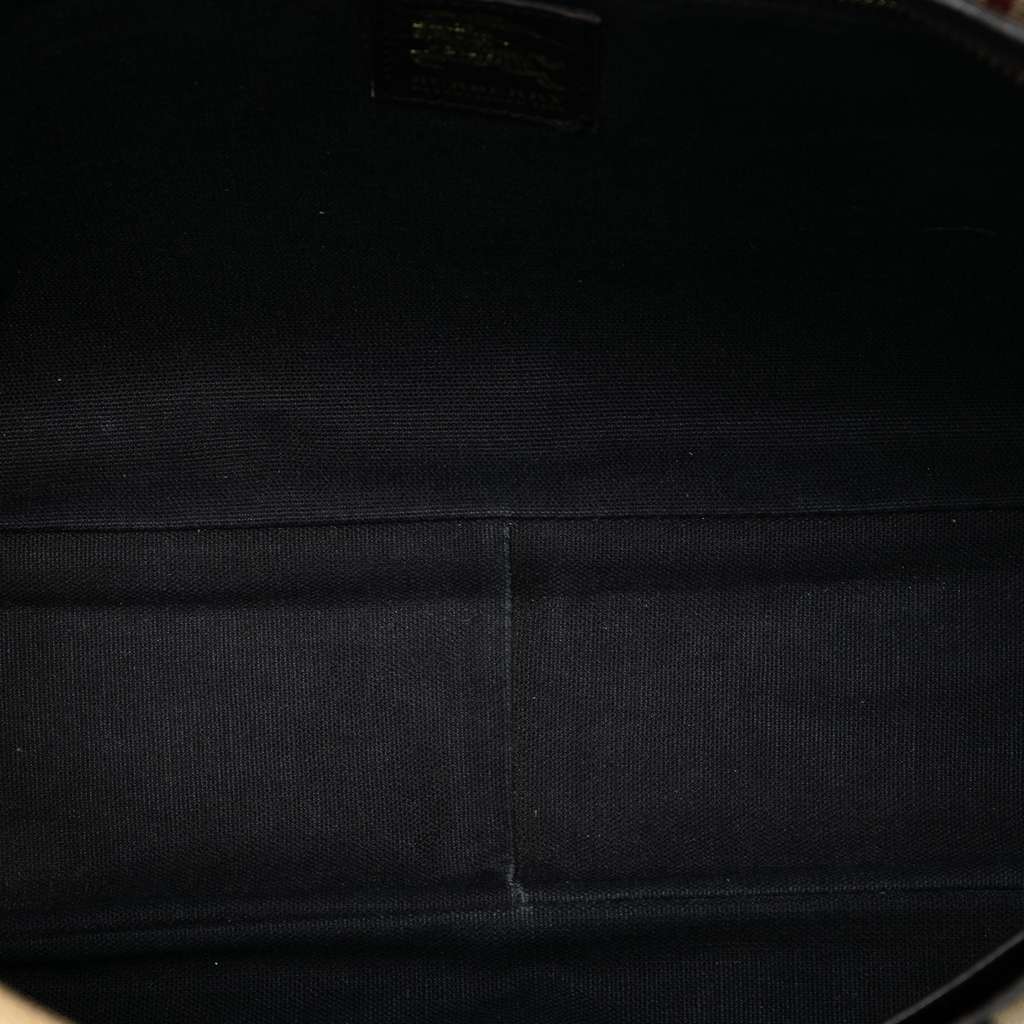 Burberry Haymarket Check Coated Canvas Messenger Bag - 4