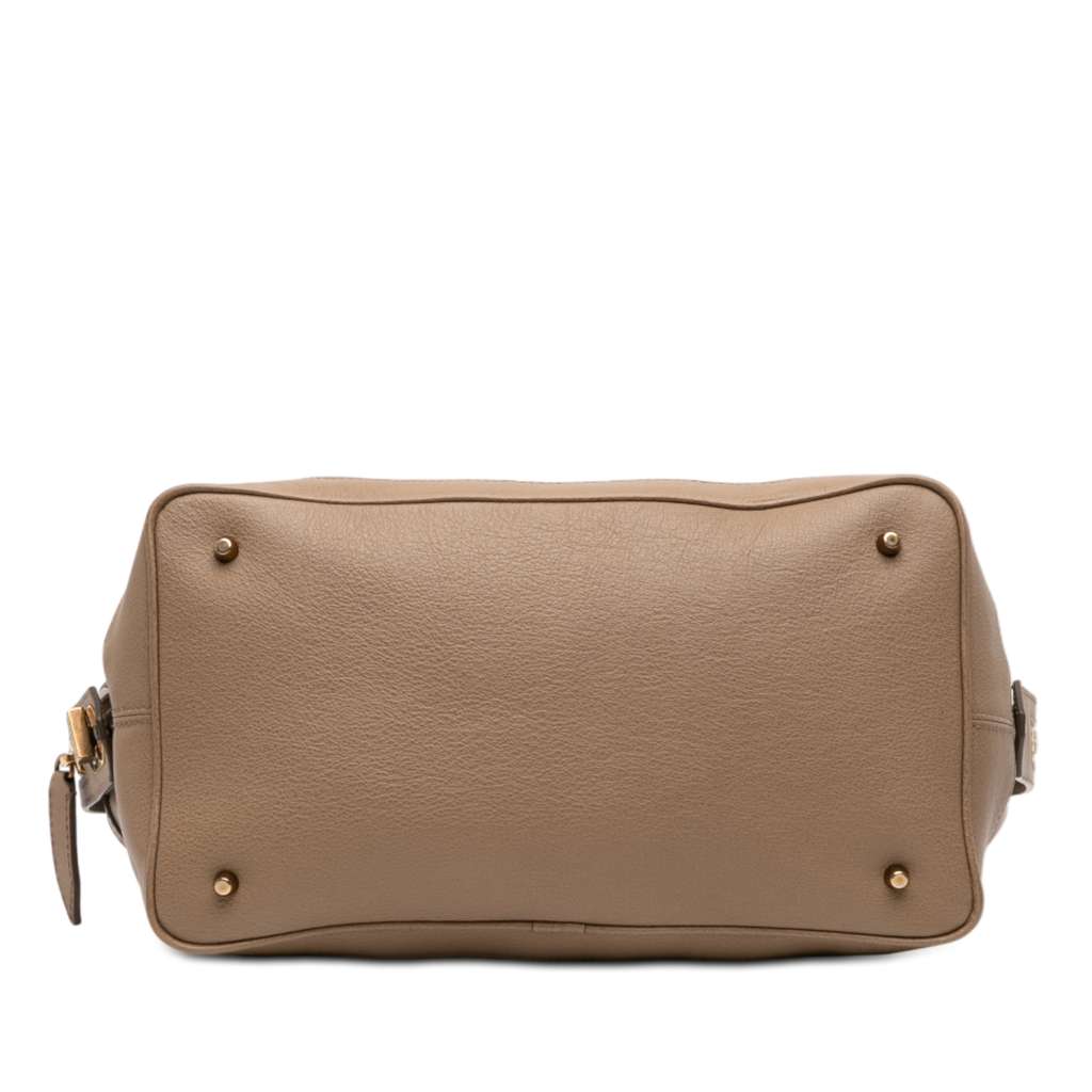 Burberry Medium Leather Kirley Satchel - 3