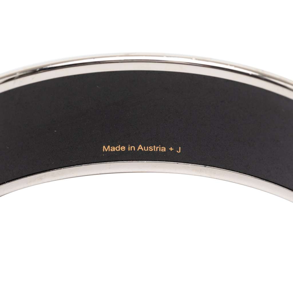 Hermès Wide Capitales Enamel Bangle 65 - 5