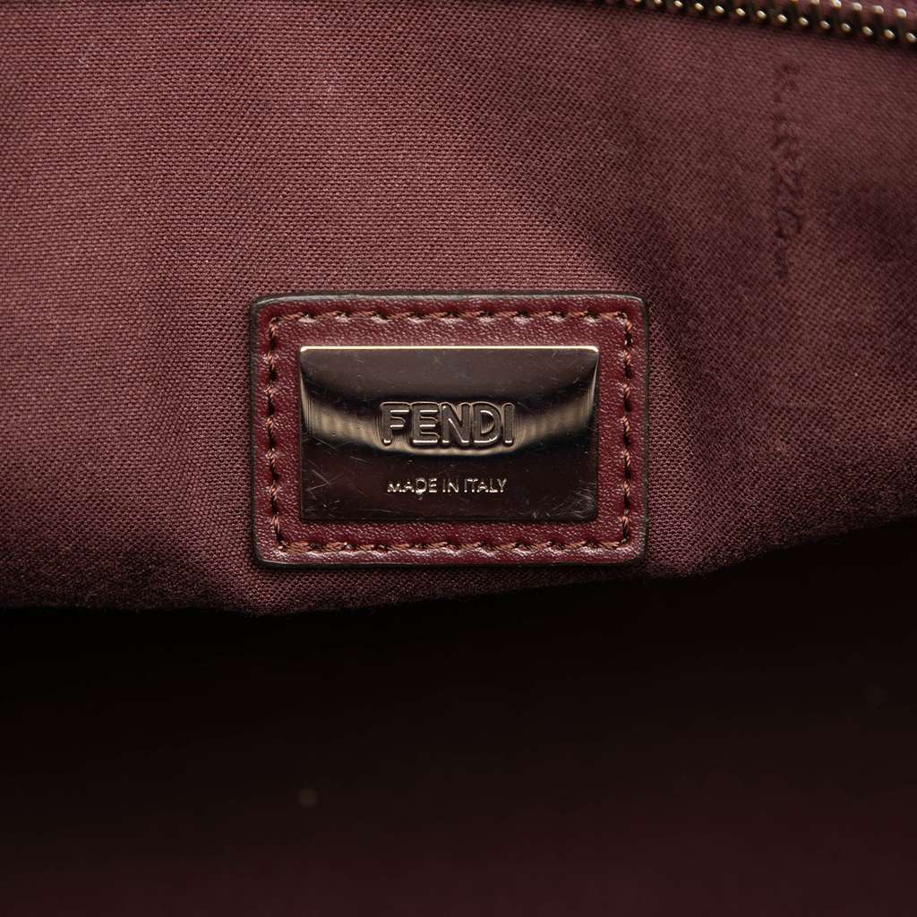 Fendi Medium Leather Monster Roll Tote - 5