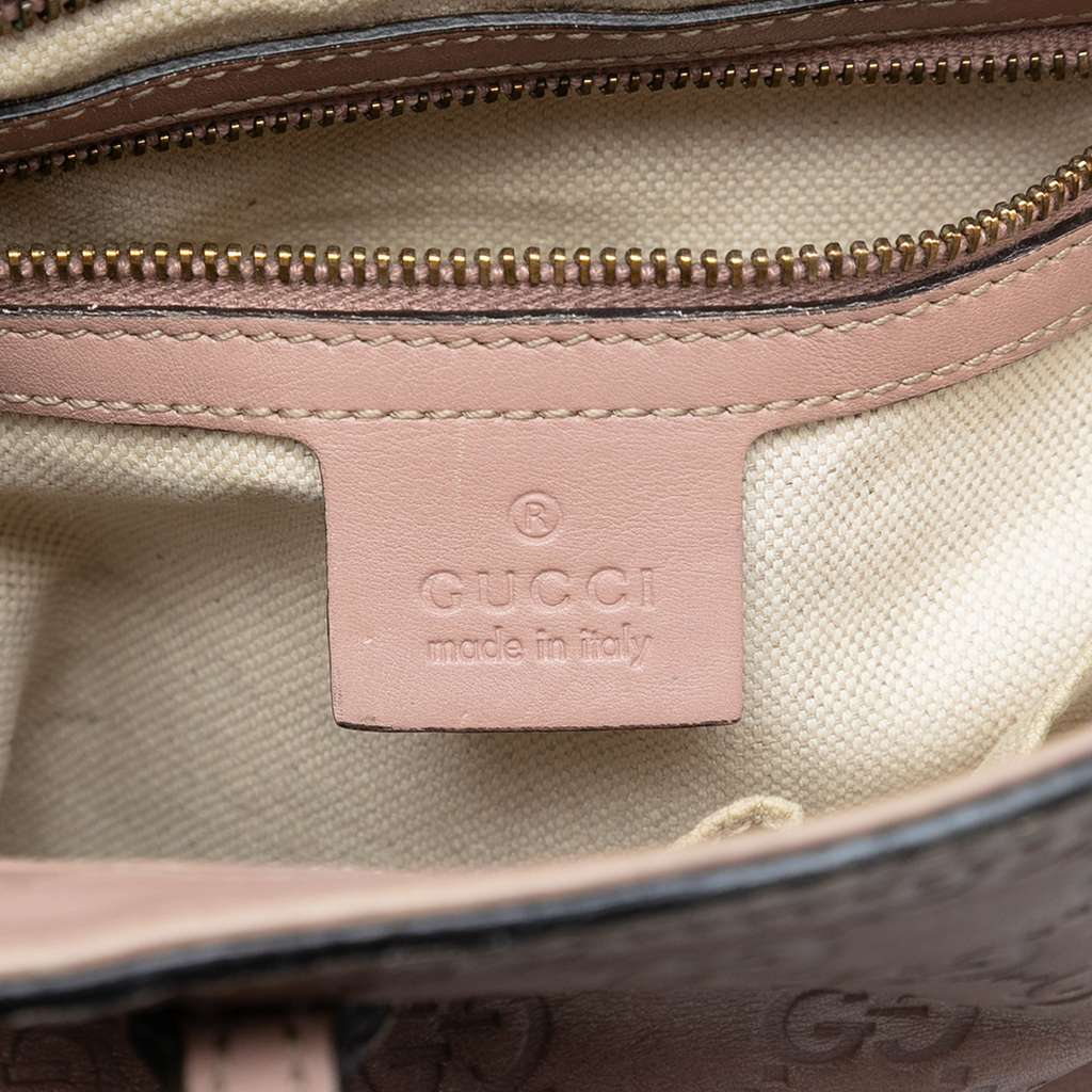 Gucci Small Guccissima Bree Satchel - 5