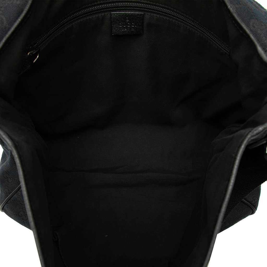 Gucci GG Canvas Flap Messenger Bag - 4