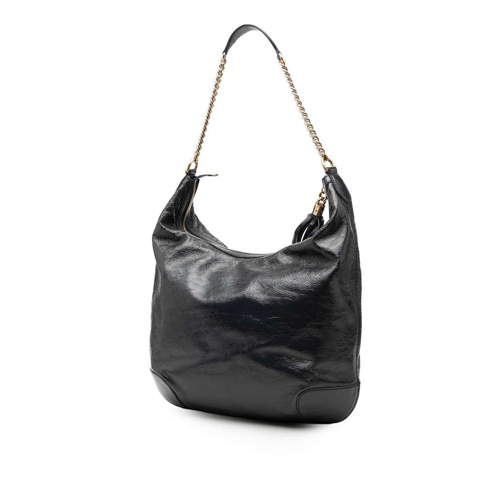 Gucci Patent Soho Shoulder Bag - 2