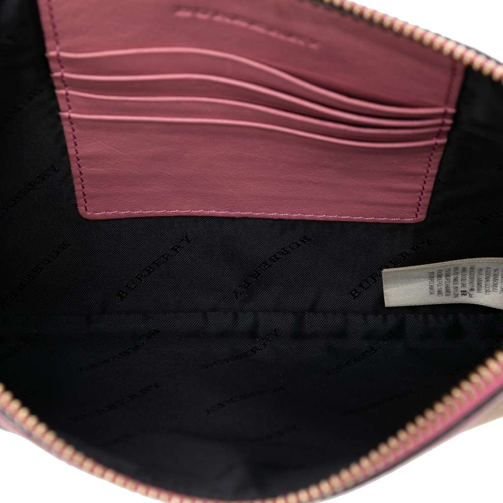 Burberry House Check Canvas Derby Peyton Crossbody - 4