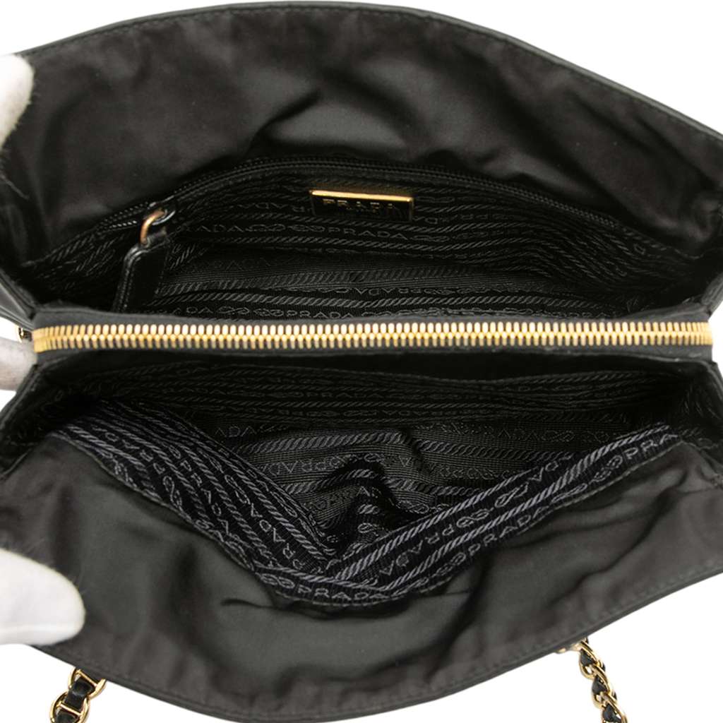Prada Tessuto Catena Chain Tote - 4