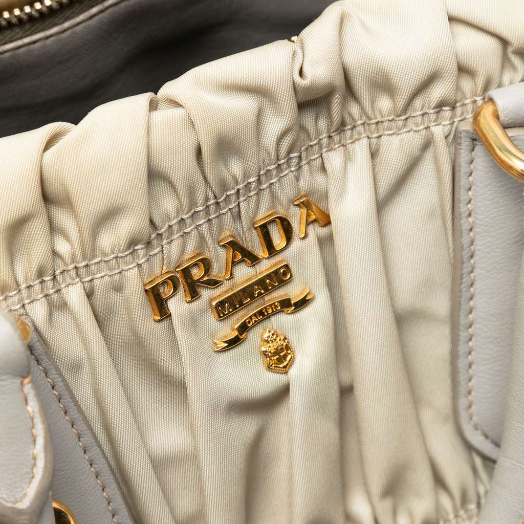 Prada Tessuto Gaufre Satchel - 5