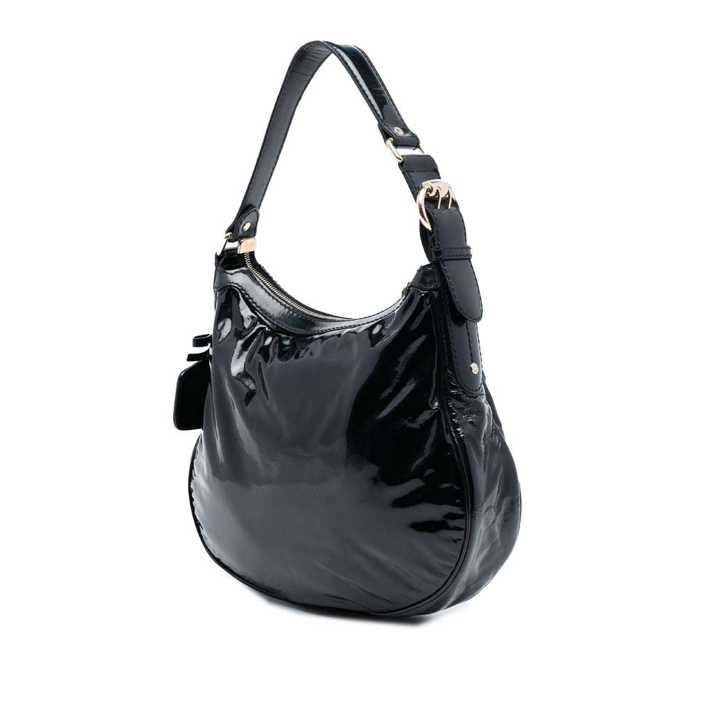 Gucci Patent Shoulder Bag - 2