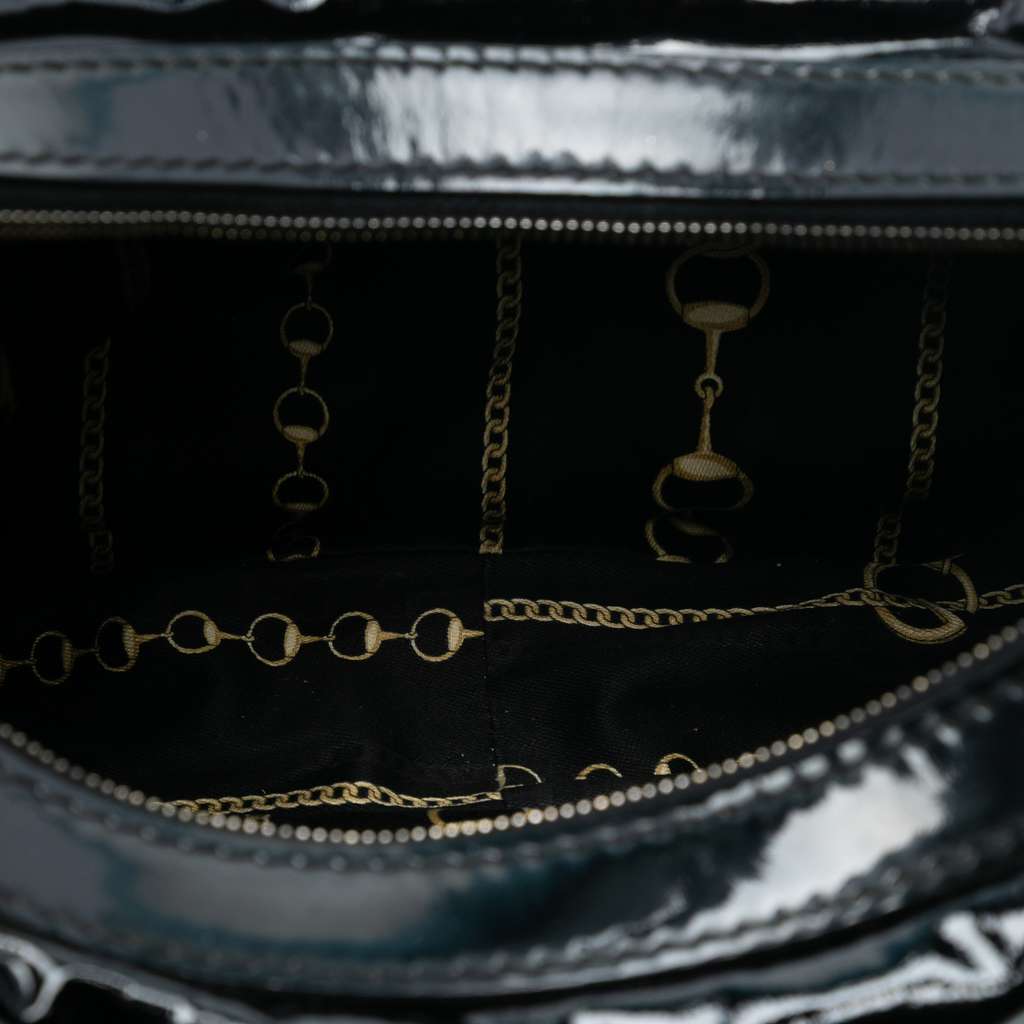 Gucci Patent Shoulder Bag - 4