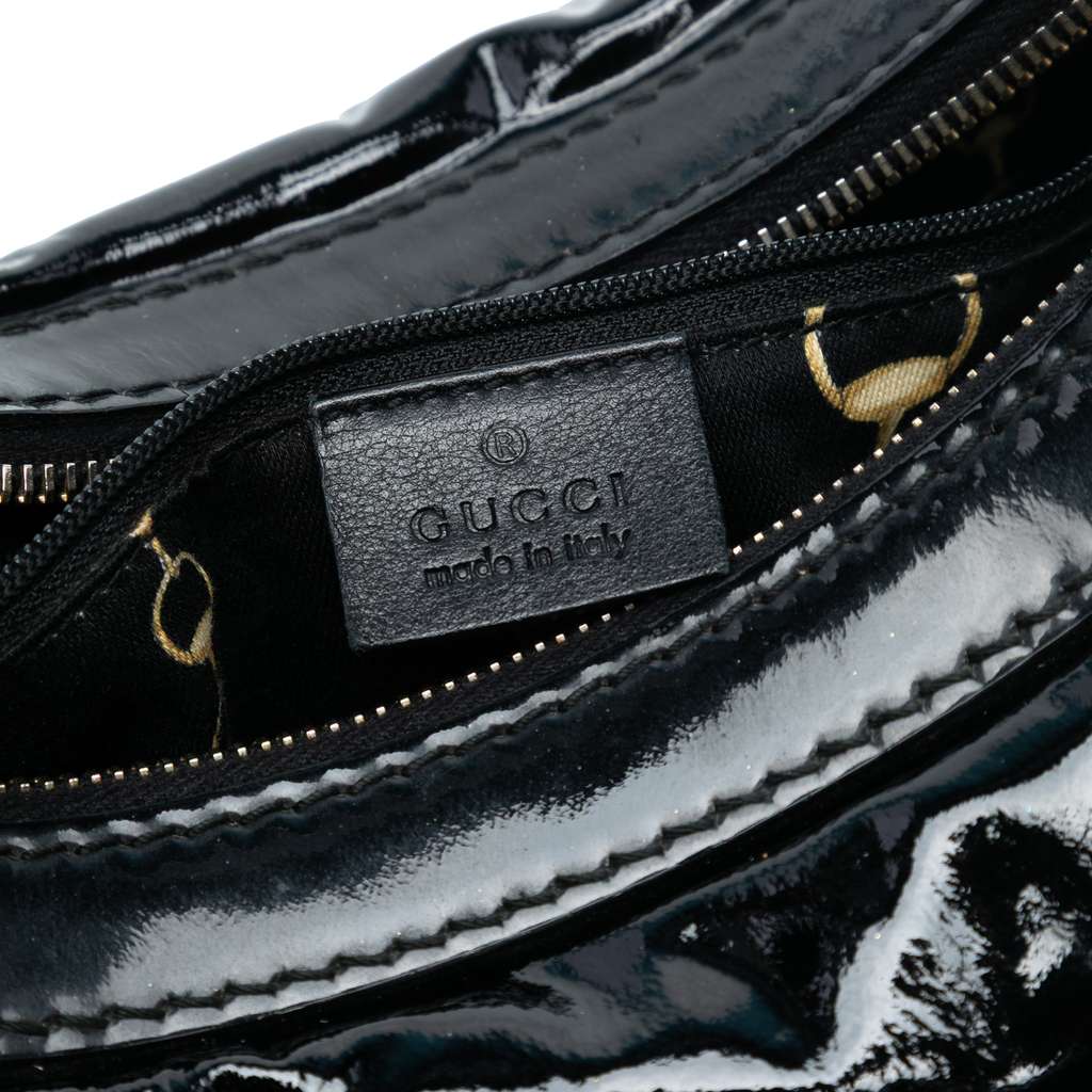 Gucci Patent Shoulder Bag - 5