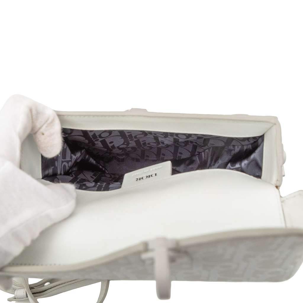 Dior Oblique Calfskin Saddle Boxy Crossbody - 4