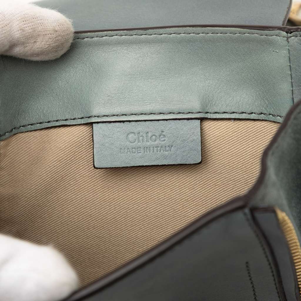Chloé Mini Calfskin and Suede Faye Backpack - 5