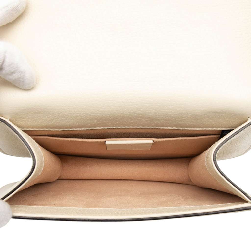 Gucci Small Calfskin Web Linea Butterfly Totem Crossbody - 4