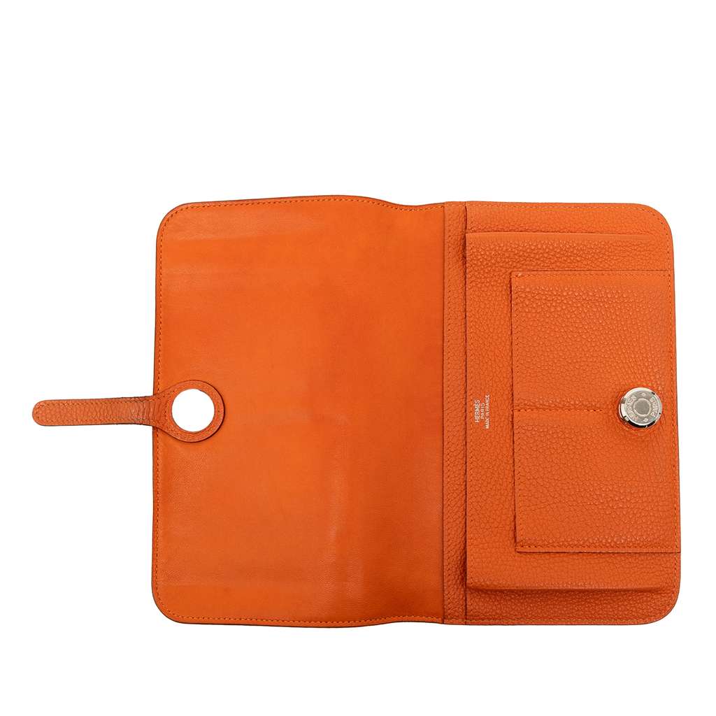 Hermès Clemence Dogon Duo Wallet GM - 4