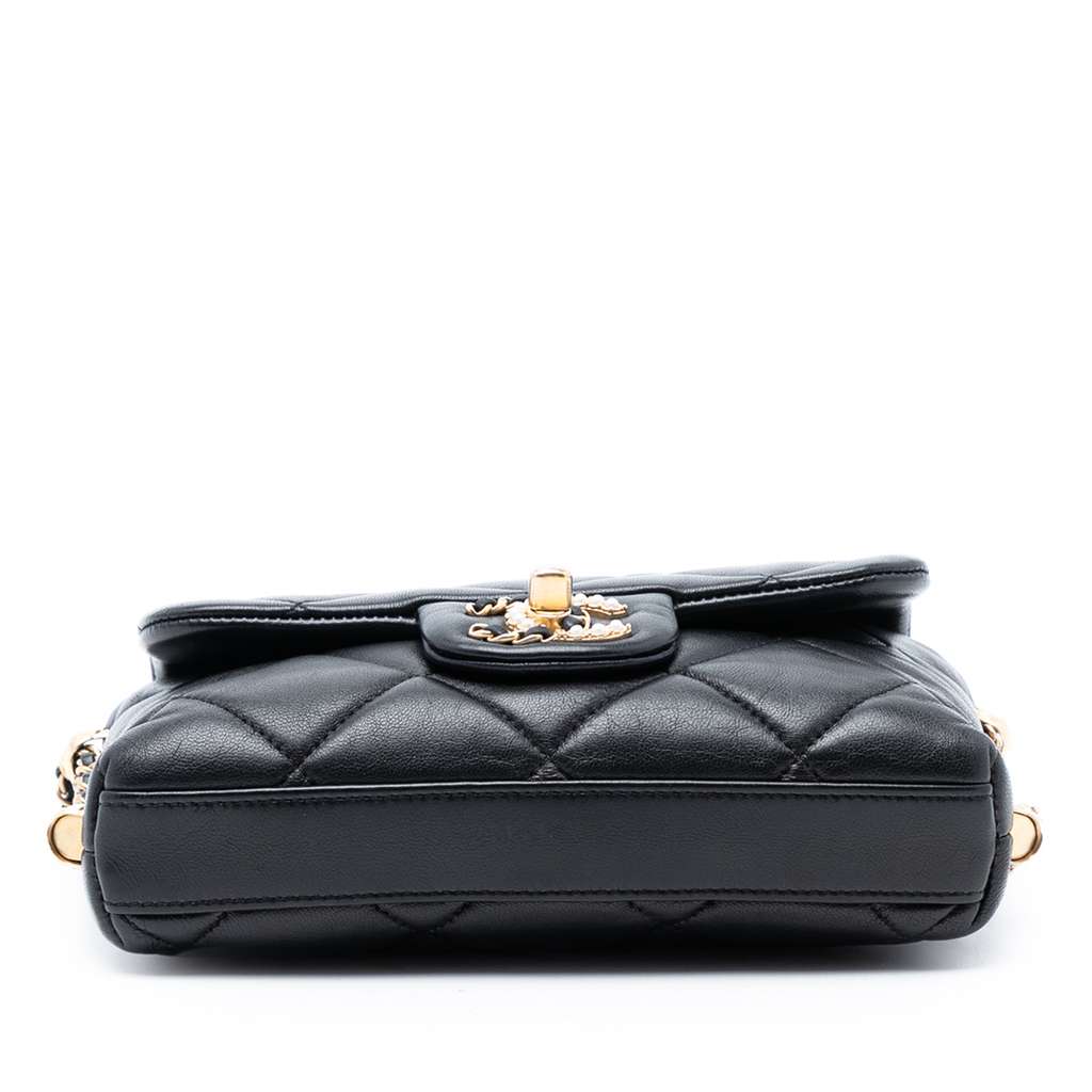 Chanel Mini Quilted Lambskin Crush on Chains Flap - 3