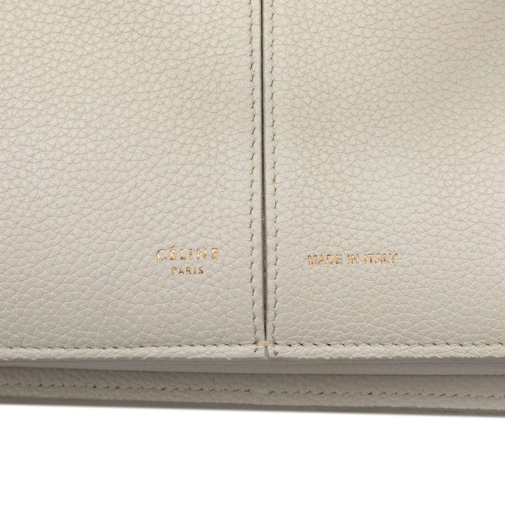 Celine Small Leather Trifold Tote - 5