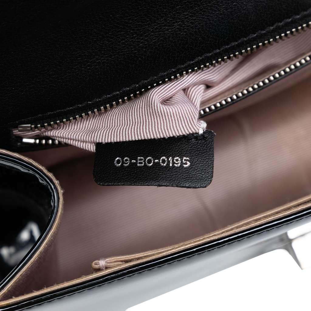 Dior Medium Patent Diorama Flap - 5