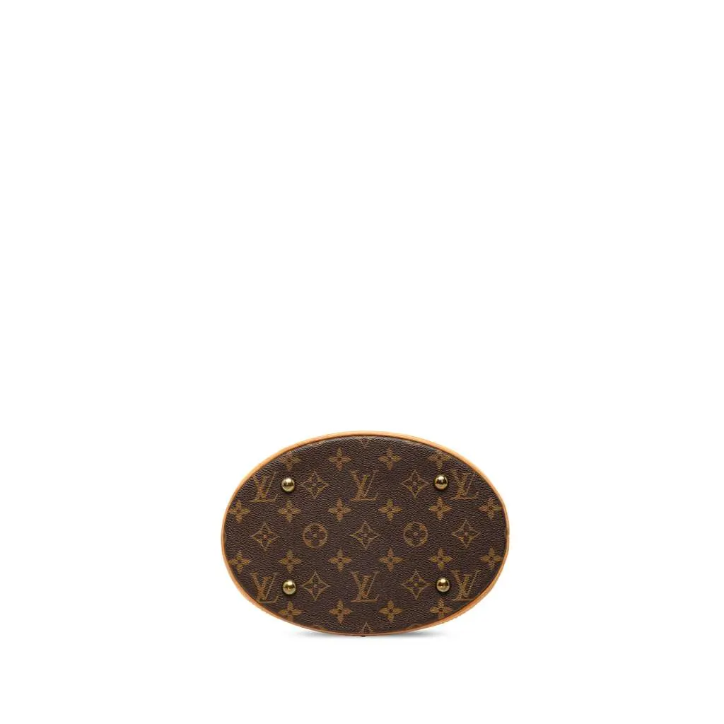 Louis Vuitton Monogram Petit Bucket Brown Very good - Inside View