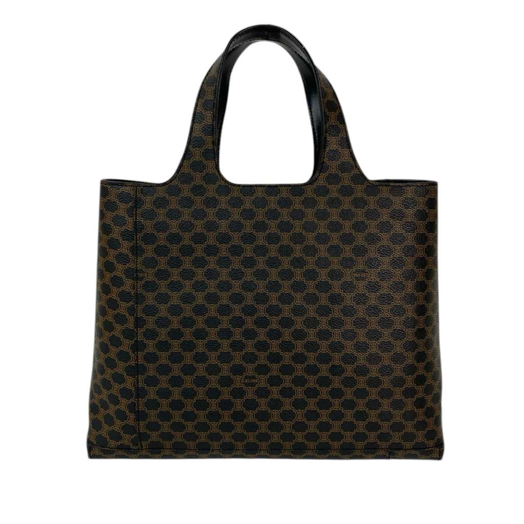 Celine Macadam Coated Canvas Tote - 2