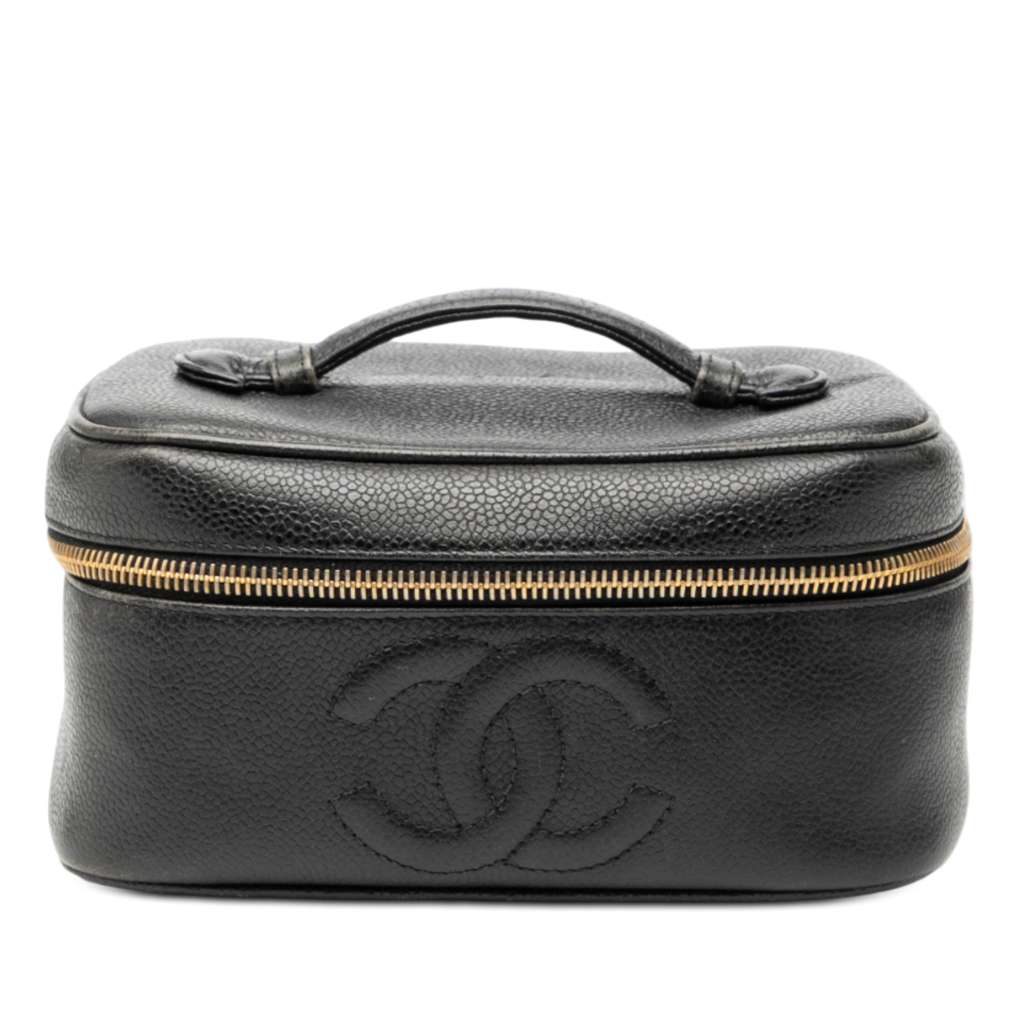 Chanel CC Caviar Vanity Bag