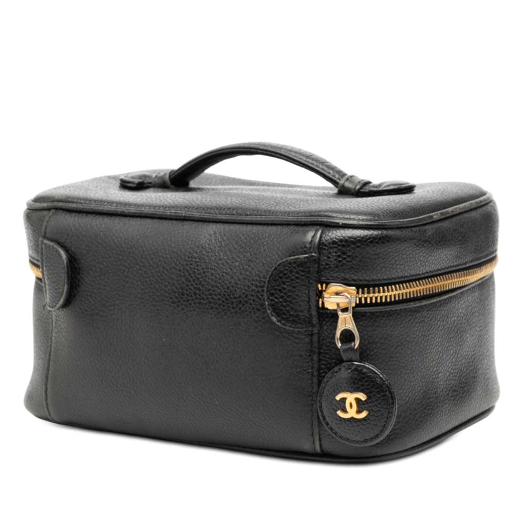 Chanel CC Caviar Vanity Bag - 2