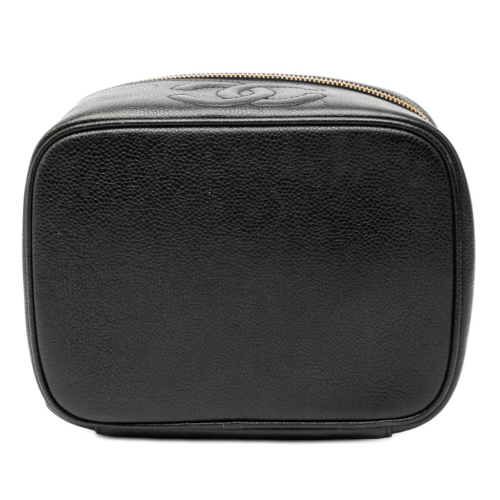 Chanel CC Caviar Vanity Bag - 3