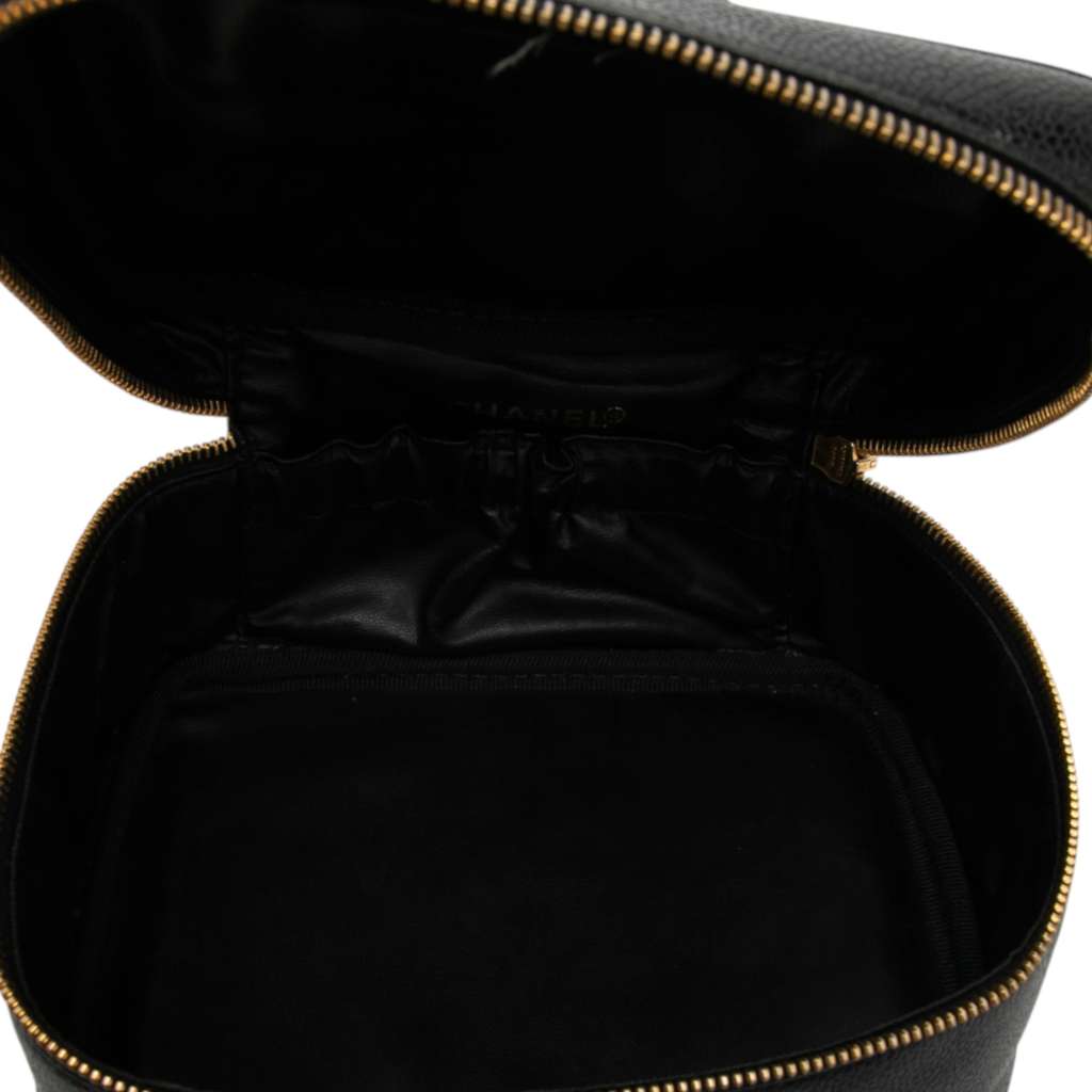 Chanel CC Caviar Vanity Bag - 4